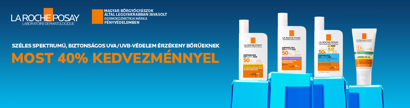 La Roche-Posay - Napvédők 40% La Roche-Posay - Napvédők 40%