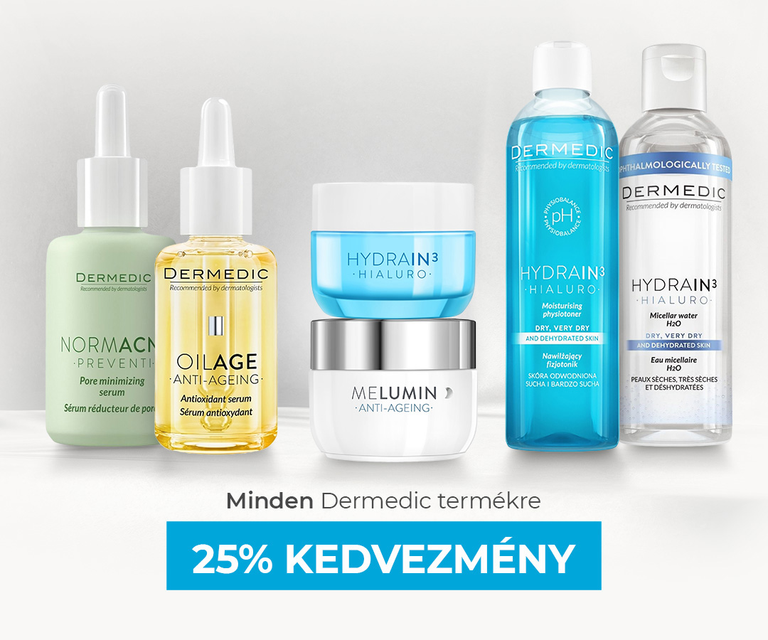Dermedic 25% kedvezmény Dermedic 25% kedvezmény