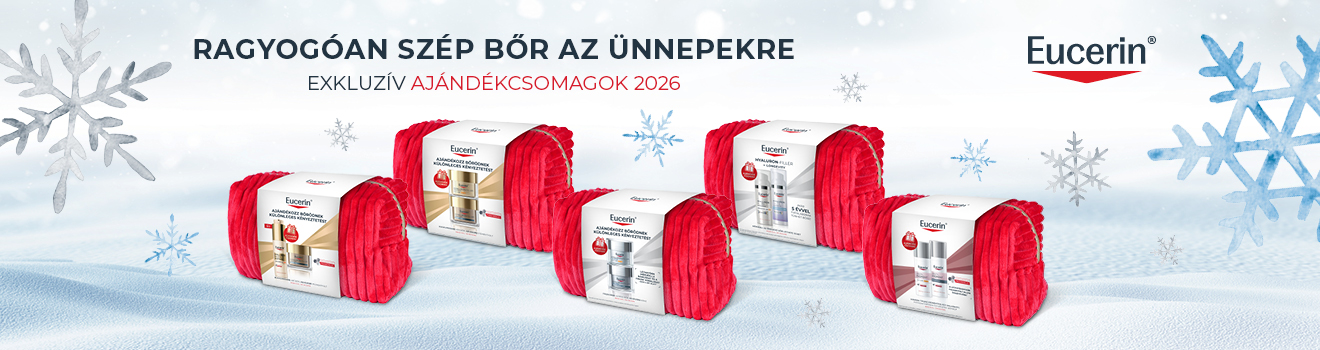 Eucerin karácsonyi csomagok 2026.09.