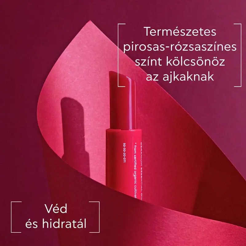 Ajakápoló stift, színezett, gránátalmával (4,4 g)