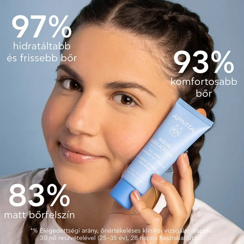 AQUA BEELICIOUS Hidratáló gél-krém light zsíros/kombinált bőrre (40 ml)