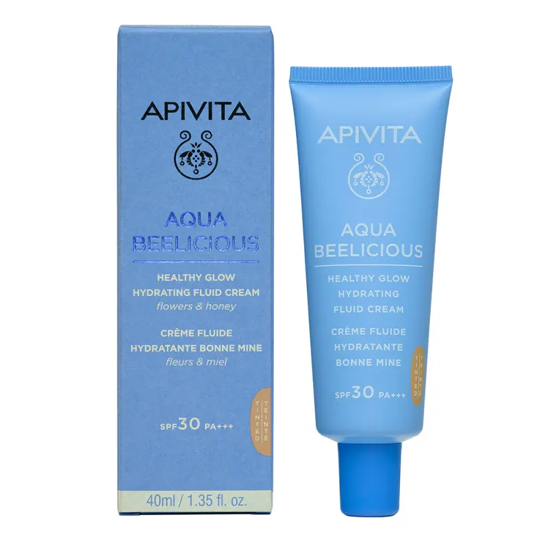 AQUA BEELICIOUS színezett hidratáló fluid krém SPF30 (40 ml)