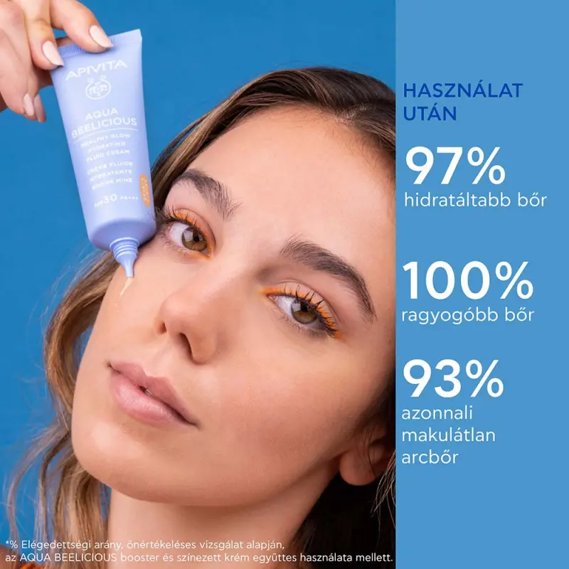 AQUA BEELICIOUS színezett hidratáló fluid krém SPF30 (40 ml)