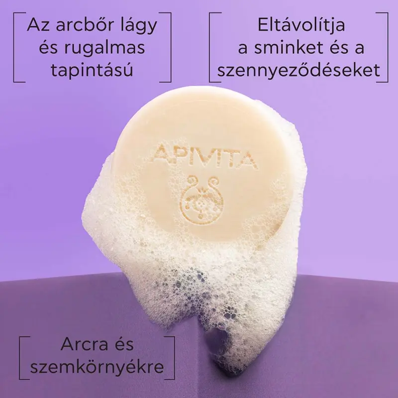 Arctisztító és sminkeltávolító bőrkímélő szappan 80 g