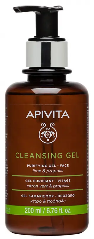 APIVITA Arctisztító habzó gél zsíros/kombinált bőrre (200 ml) APIVITA Arctisztító habzó gél zsíros/kombinált bőrre (200 ml)