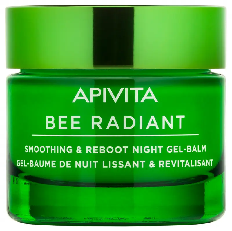 APIVITA BEE RADIANT Bőrmegújító és méregtelenítő éjszakai gél-balzsam (50 ml)