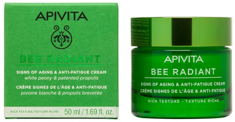 BEE RADIANT Bőröregedés és fáradtság jelei elleni gél-krém Rich (50 ml)