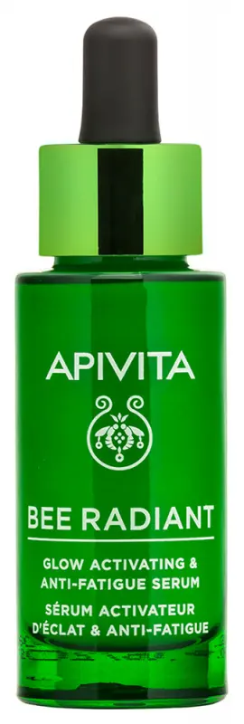 APIVITA BEE RADIANT Bőröregedés és fáradtság jelei elleni, ragyogást aktiváló szérum (30 ml)