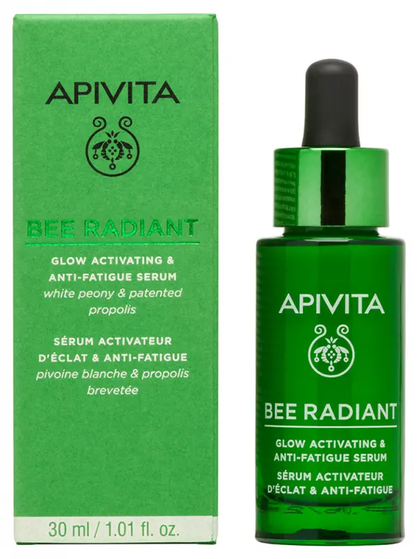 BEE RADIANT Bőröregedés és fáradtság jelei elleni, ragyogást aktiváló szérum (30 ml)