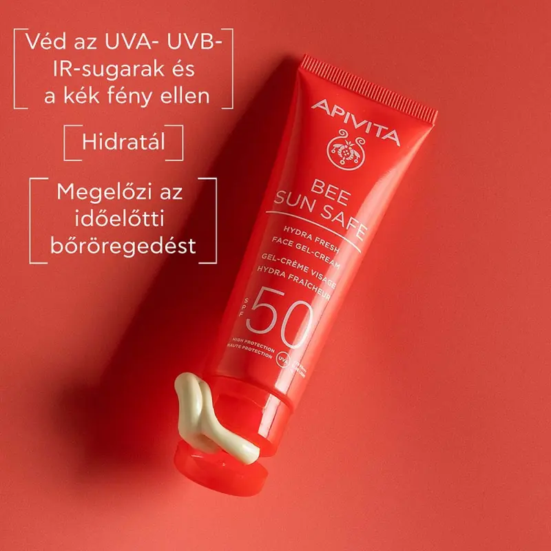 BEE SUN SAFE Hydra fresh arckrém SPF50 (50 ml)