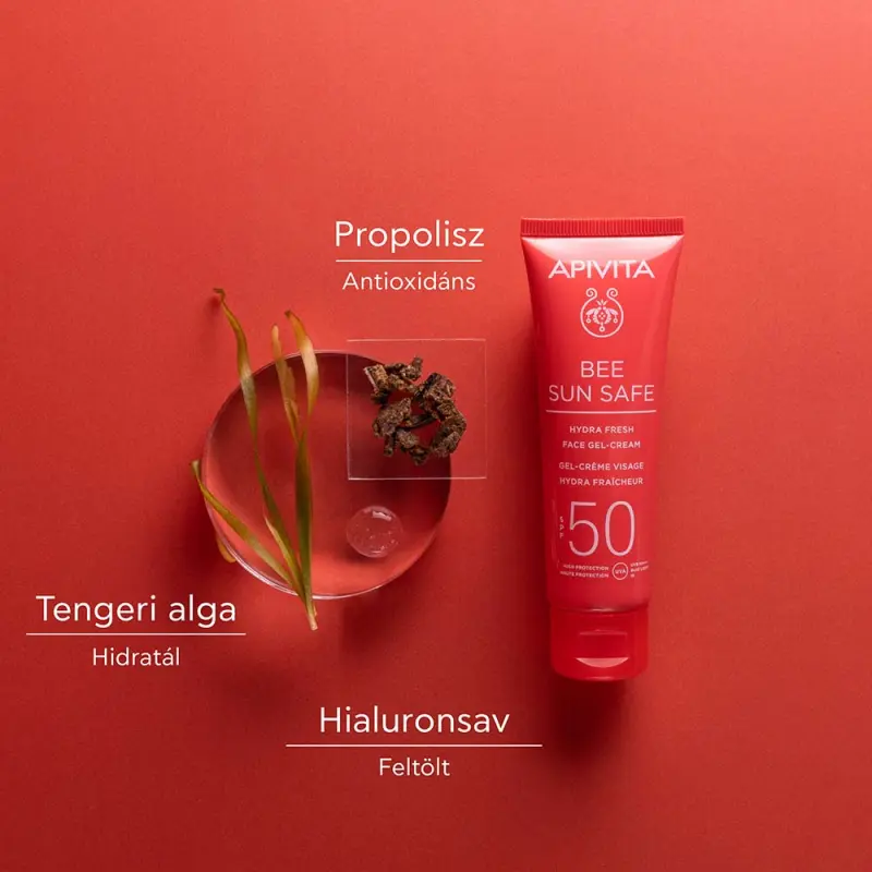 BEE SUN SAFE Hydra fresh arckrém SPF50 (50 ml)