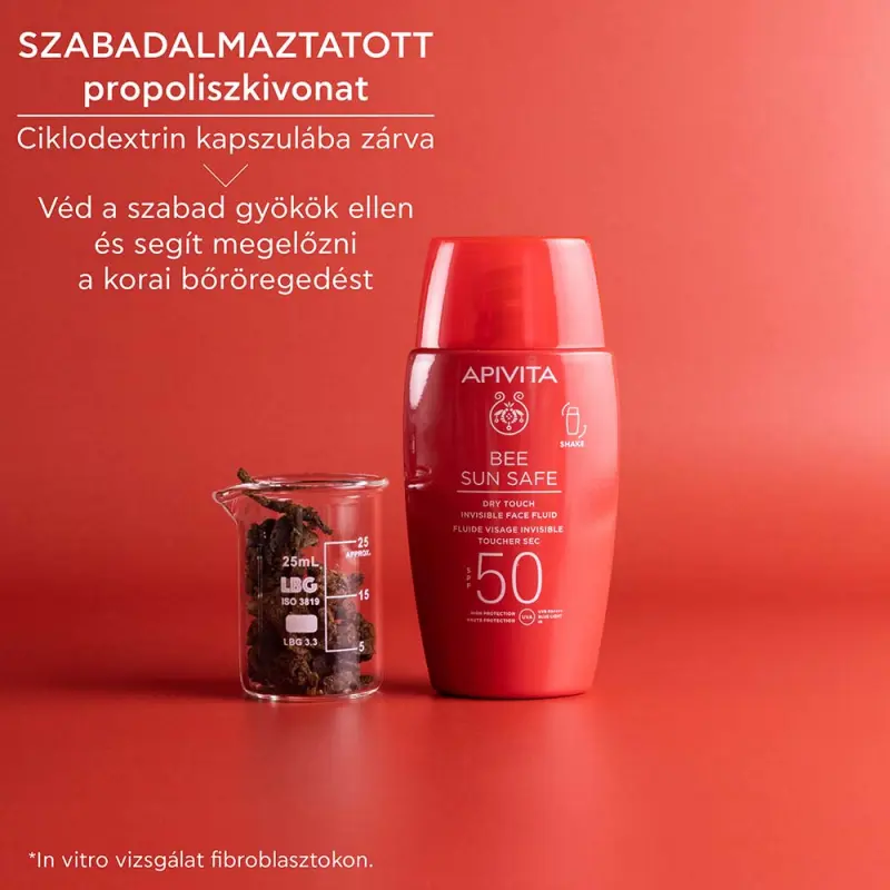 BEE SUN SAFE Ultra-könnyű fluid SPF50 (50 ml) - Lejárat: 2026.12.