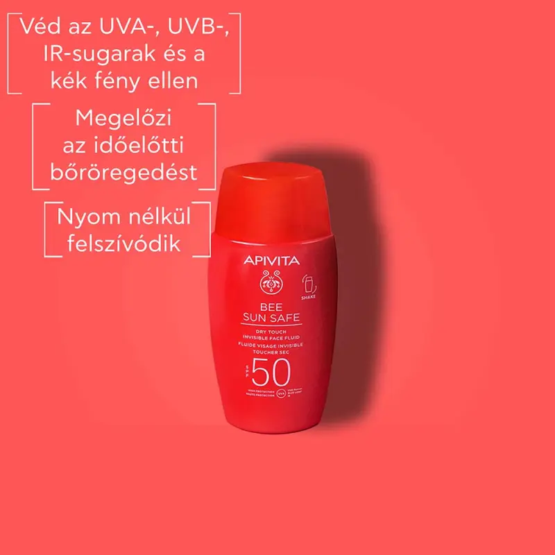 BEE SUN SAFE Ultra-könnyű fluid SPF50 (50 ml) - Lejárat: 2026.12.