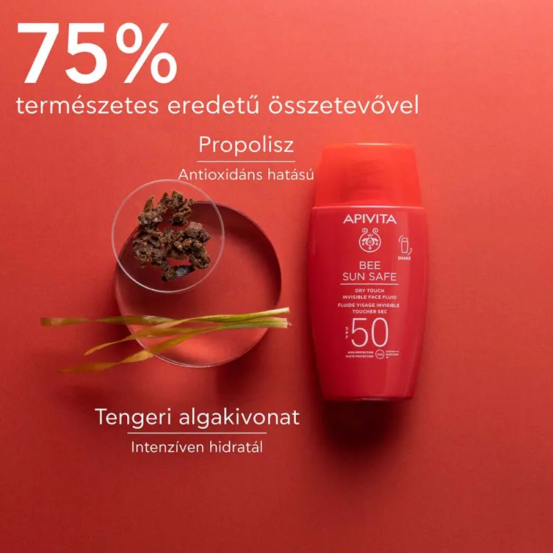 BEE SUN SAFE Ultra-könnyű fluid SPF50 (50 ml) - Lejárat: 2026.12.