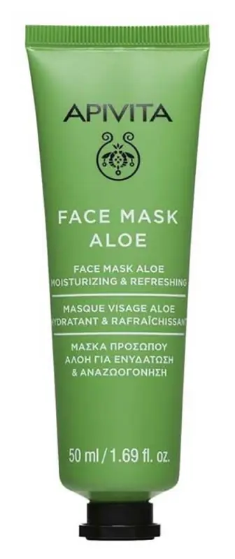 APIVITA Express Hidratáló, frissítő arcmaszk - Aloe Verával 50 ml