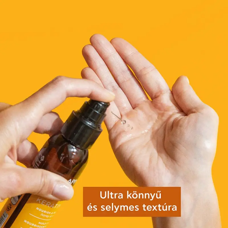 Hajerősítő olaj Keratin Repair száraz vagy töredezett hajra 100 ml