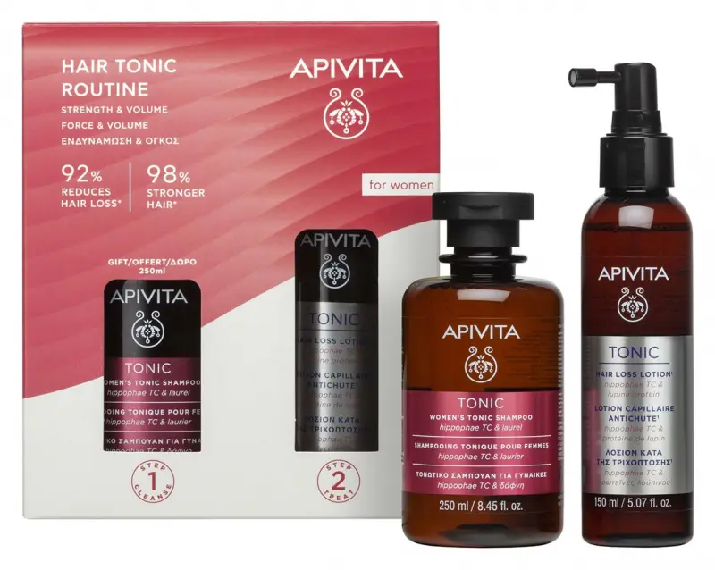 APIVITA Hajhullás elleni csomag nők számára (250+150 ml) APIVITA Hajhullás elleni csomag nők számára (250+150 ml)