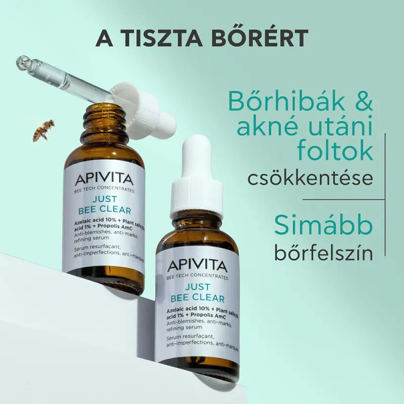 JUST BEE CLEAR Szérum bőrhibák ellen (30 ml)