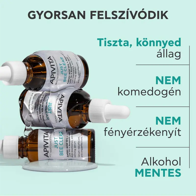JUST BEE CLEAR Szérum bőrhibák ellen (30 ml)