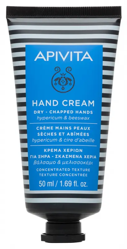 APIVITA Kézkrém Száraz / igénybe vett bőrre, orbáncfűvel és méhviasszal (50 ml) APIVITA Kézkrém Száraz / igénybe vett bőrre, orbáncfűvel és méhviasszal (50 ml)