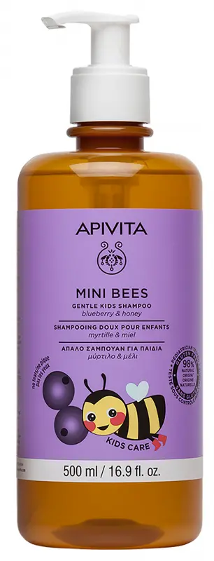 APIVITA MINI BEES Bőrkímélő sampon gyerekeknek (500 ml) APIVITA MINI BEES Bőrkímélő sampon gyerekeknek (500 ml)