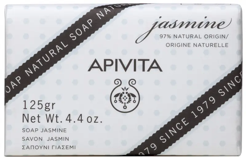 APIVITA Natúr szappan jázminnal, minden bőrtípusra (125 g) APIVITA Natúr szappan jázminnal, minden bőrtípusra (125 g)