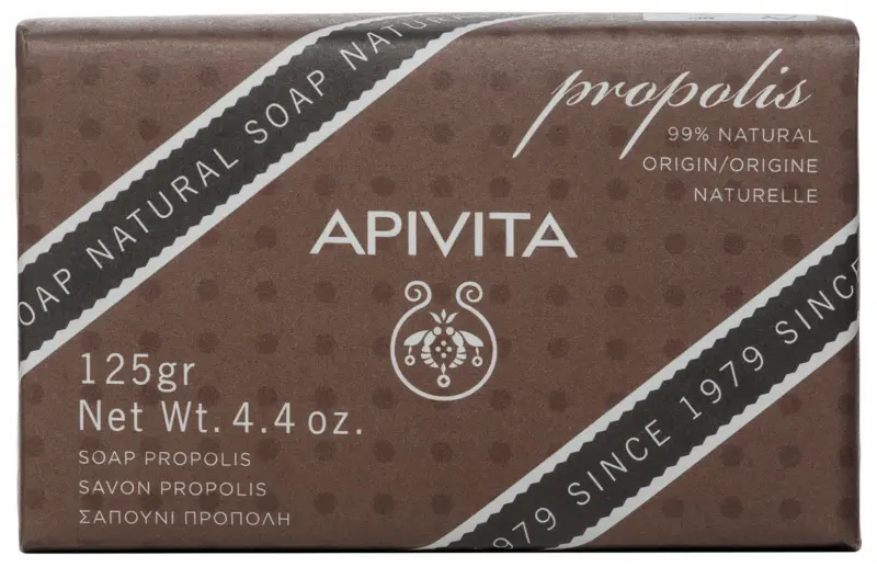 APIVITA Natúr szappan propolisszal, zsíros bőrre (125 g) APIVITA Natúr szappan propolisszal, zsíros bőrre (125 g)