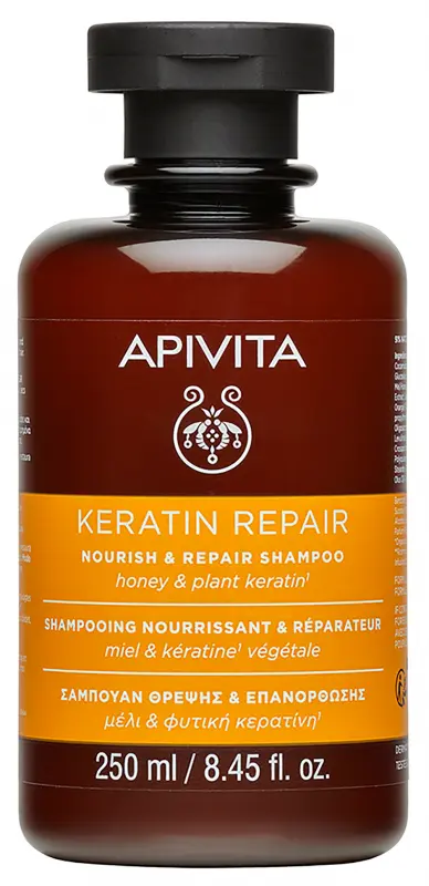 APIVITA Sampon Keratin Repair száraz vagy töredezett hajra (250 ml) APIVITA Sampon Keratin Repair száraz vagy töredezett hajra (250 ml)