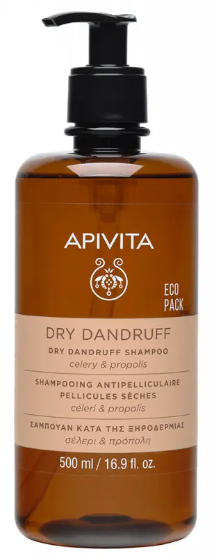 APIVITA Sampon ECO száraz korpa ellen (500 ml) APIVITA Sampon ECO száraz korpa ellen (500 ml)