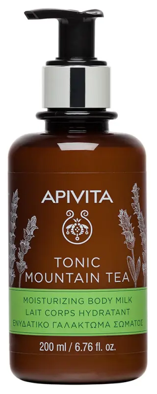 APIVITA Testápoló tej pezsdítő hegyi teával (200 ml) APIVITA Testápoló tej pezsdítő hegyi teával (200 ml)