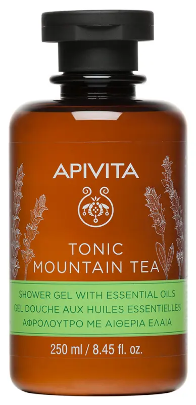 APIVITA Tusfürdő pezsdítő hegyi teával és illóolajokkal (250 ml) APIVITA Tusfürdő pezsdítő hegyi teával és illóolajokkal (250 ml)