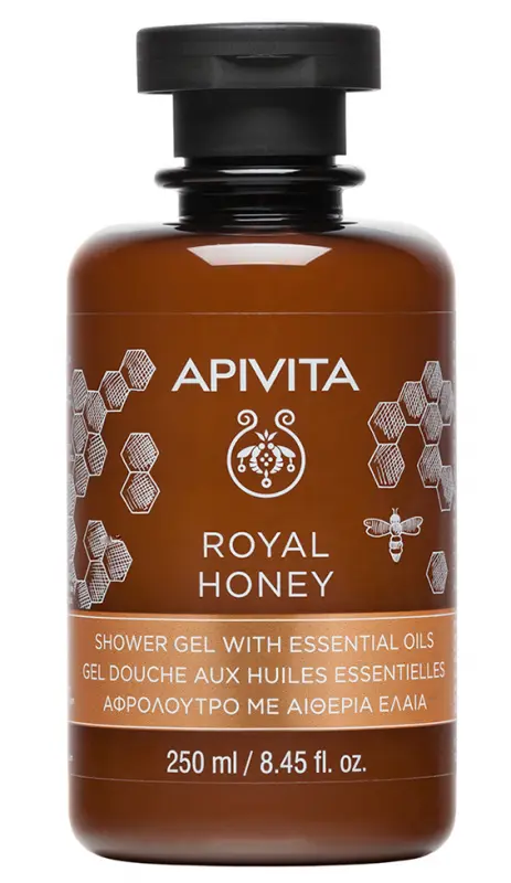 APIVITA Tusfürdő száraz bőrre - Royal Honey (250 ml) APIVITA Tusfürdő száraz bőrre - Royal Honey (250 ml)