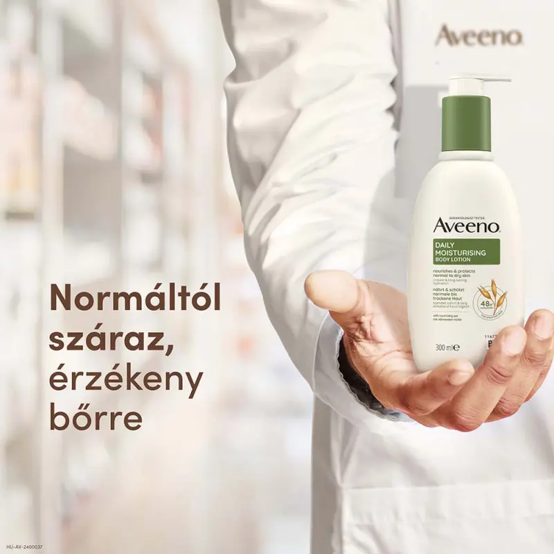 Daily Moisturising Testápoló, illatmentes 300 ml