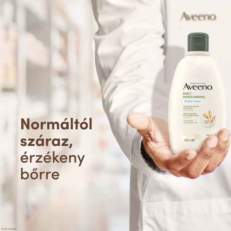 Daily Moisturising Tusfürdő, enyhe illattal 500 ml