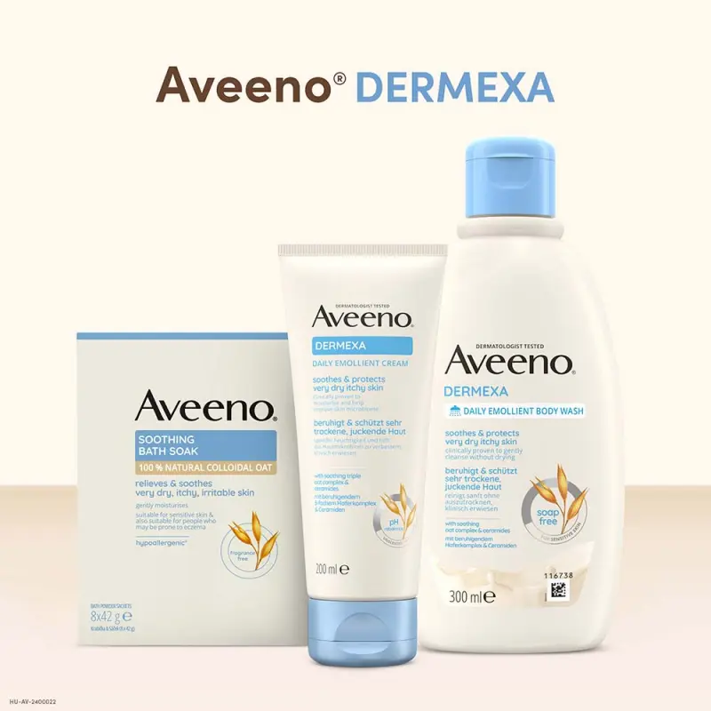 Dermexa Bőrpuhító krém, illatmentes 200 ml
