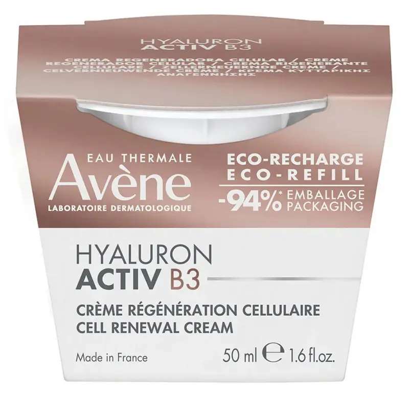 AVÉNE Hyaluron Activ B3 Nappali krém utántöltő 50 ml AVÉNE Hyaluron Activ B3 Nappali krém utántöltő 50 ml