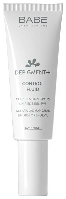 BABÉ DEPIGMENT+ PIGMENT CONTROL FLUID - Pigmentfoltok kialakulását megelőző fluid 40 ml - Lejárat: 2026.11. BABÉ DEPIGMENT+ PIGMENT CONTROL FLUID - Pigmentfoltok kialakulását megelőző fluid 40 ml - Lejárat: 2026.11.