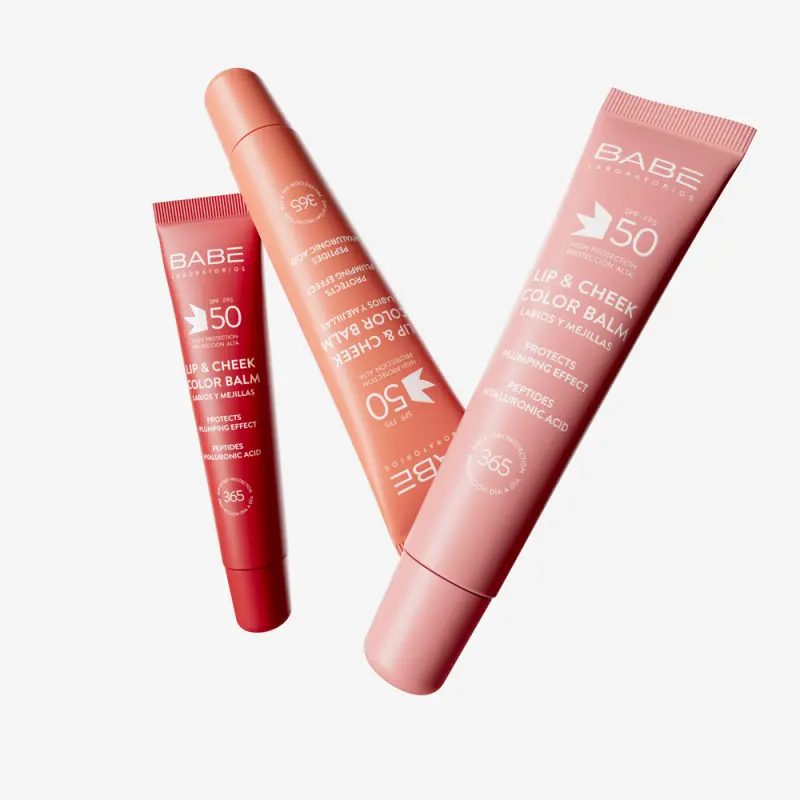 Lip & Cheek Színezett szájfény és pirosító Pink SPF50 (20 ml)