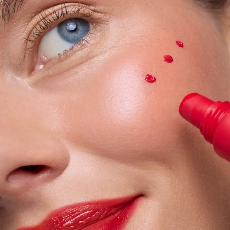 Lip & Cheek Színezett szájfény és pirosító Red SPF50 (20 ml)