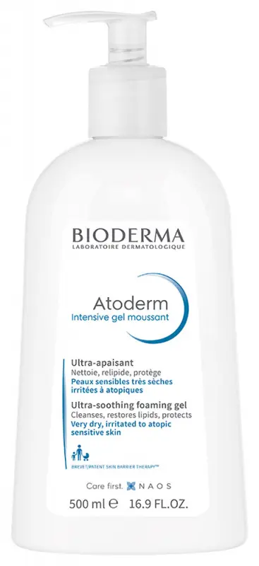 BIODERMA Atoderm Intensive Gel Moussant habzó gél 500 ml BIODERMA Atoderm Intensive Gel Moussant habzó gél 500 ml