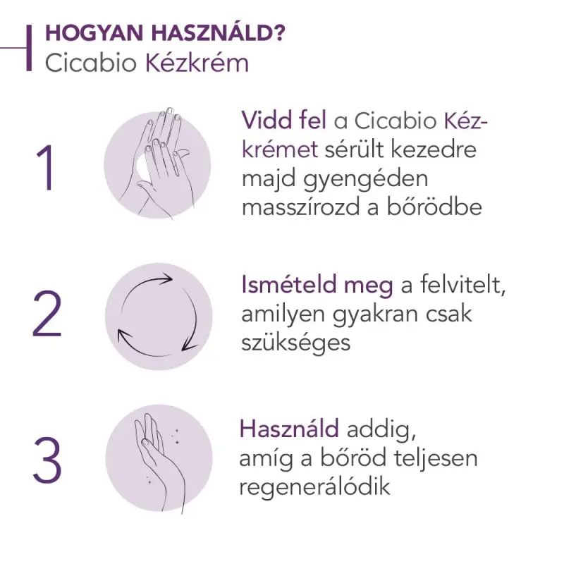 Cicabio Kézkrém 50 ml