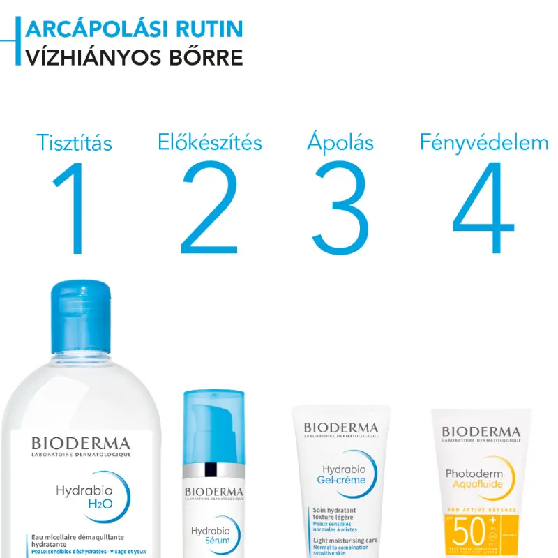 Hydrabio H2O micellás víz 250 ml