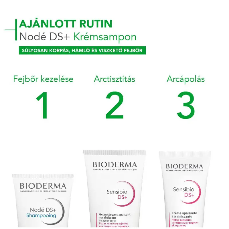 Nodé DS+ Krémsampon DUOPACK 2x125 ml