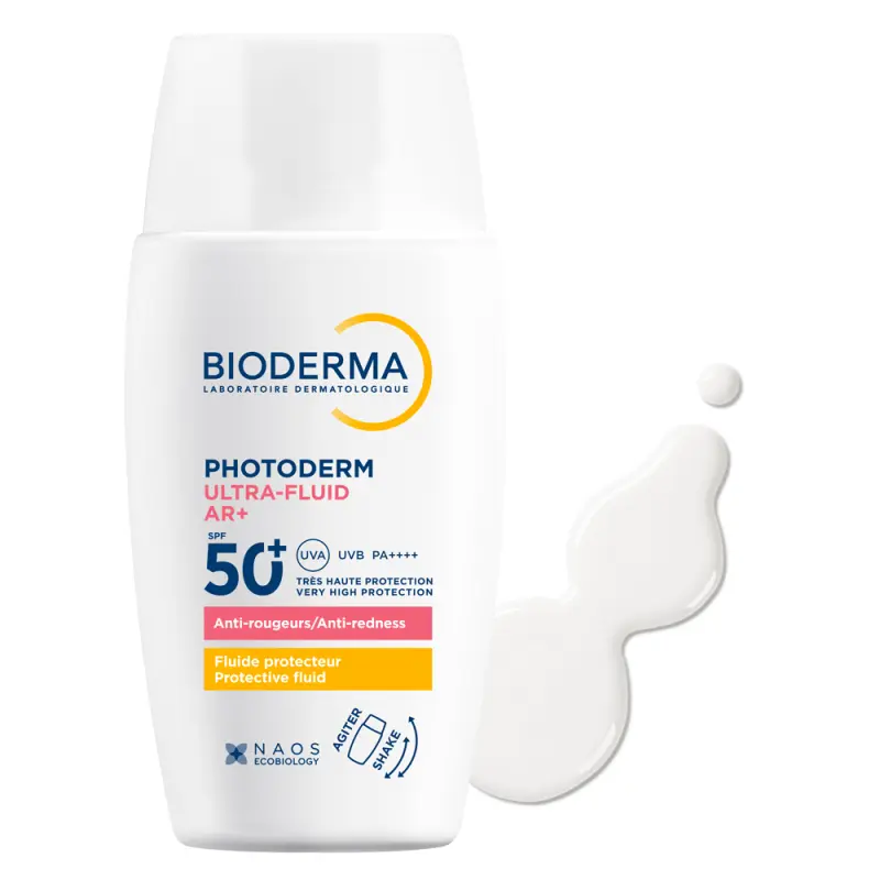 Photoderm AR+ Ultra-fluid fényvédő rosaceás bőrre SPF50+ (40 ml)
