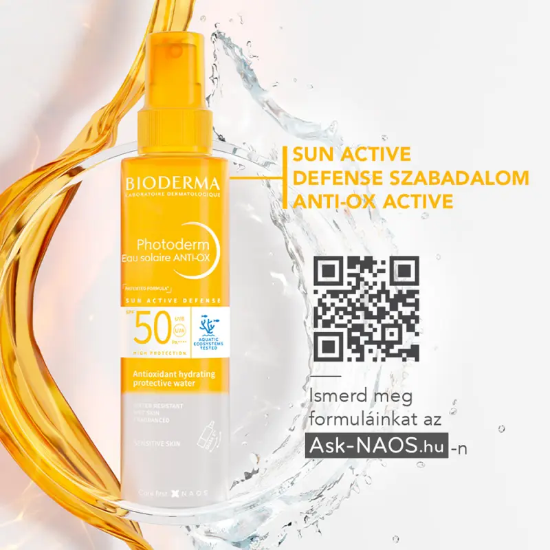 Photoderm Eau Solaire ANTI-OX 200 ml - Lejárat: 2026.12.