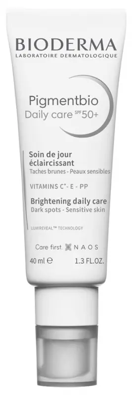 BIODERMA Pigmentbio Nappali Krém SPF 50+ (40 ml) BIODERMA Pigmentbio Nappali Krém SPF 50+ (40 ml)
