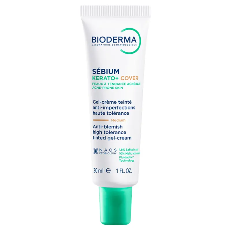 BIODERMA Sébium Kerato+ Cover színezett krém 30 ml BIODERMA Sébium Kerato+ Cover színezett krém 30 ml