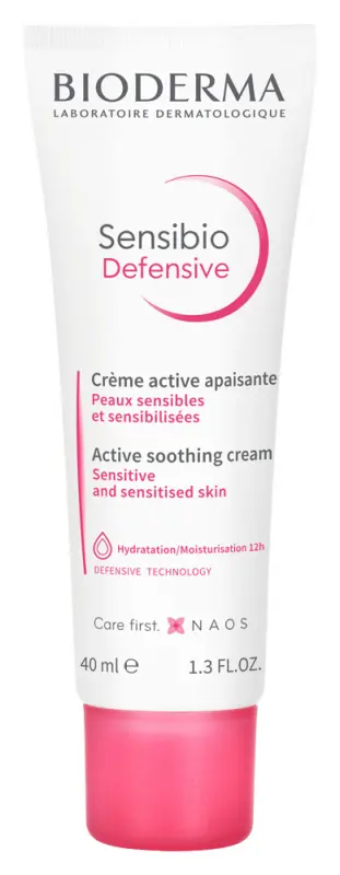 BIODERMA Sensibio Defensive Nyugtató hatású krém 40 ml BIODERMA Sensibio Defensive Nyugtató hatású krém 40 ml