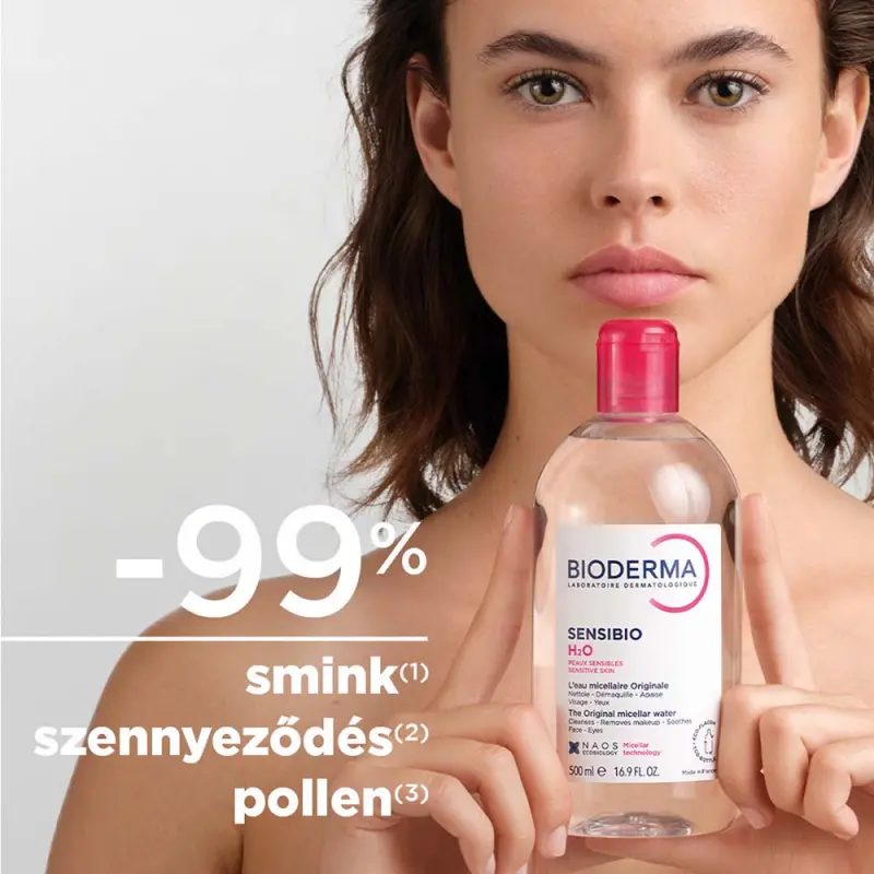 Sensibio H2O micellás víz DUOPACK 2x500 ml - Micellafesztivál