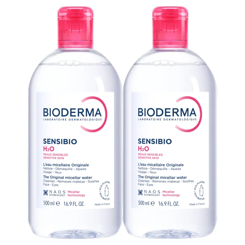 Sensibio H2O micellás víz DUOPACK 2x500 ml - Micellafesztivál